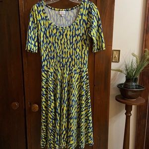 LuLaRoe Nicole dress, size small